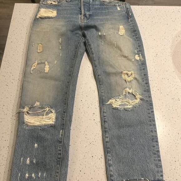 AYR Vintage Distressed Jeans - Picture 2 of 4